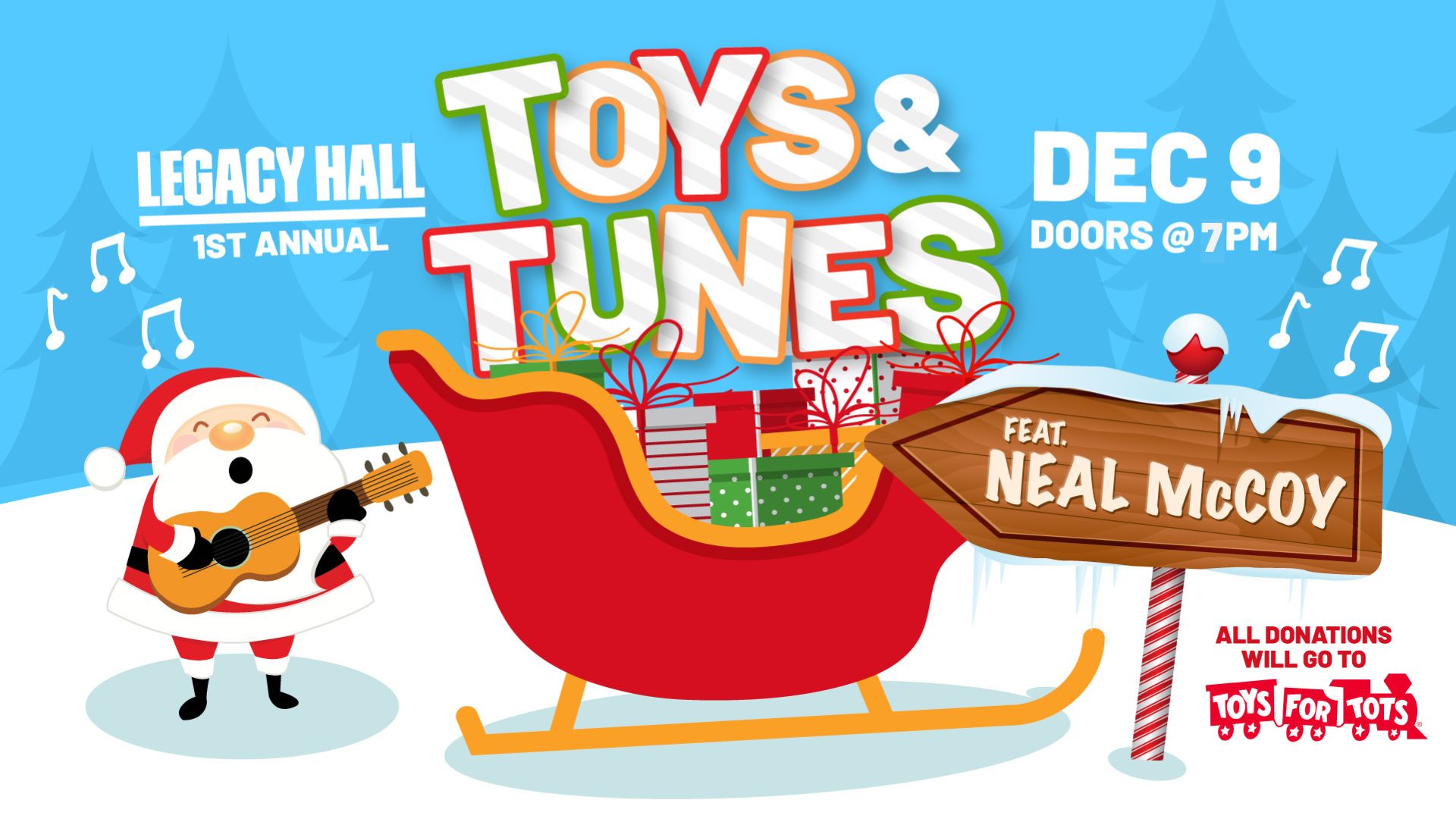 1st Annual Toys & Tunes feat. Neal McCoy - hero