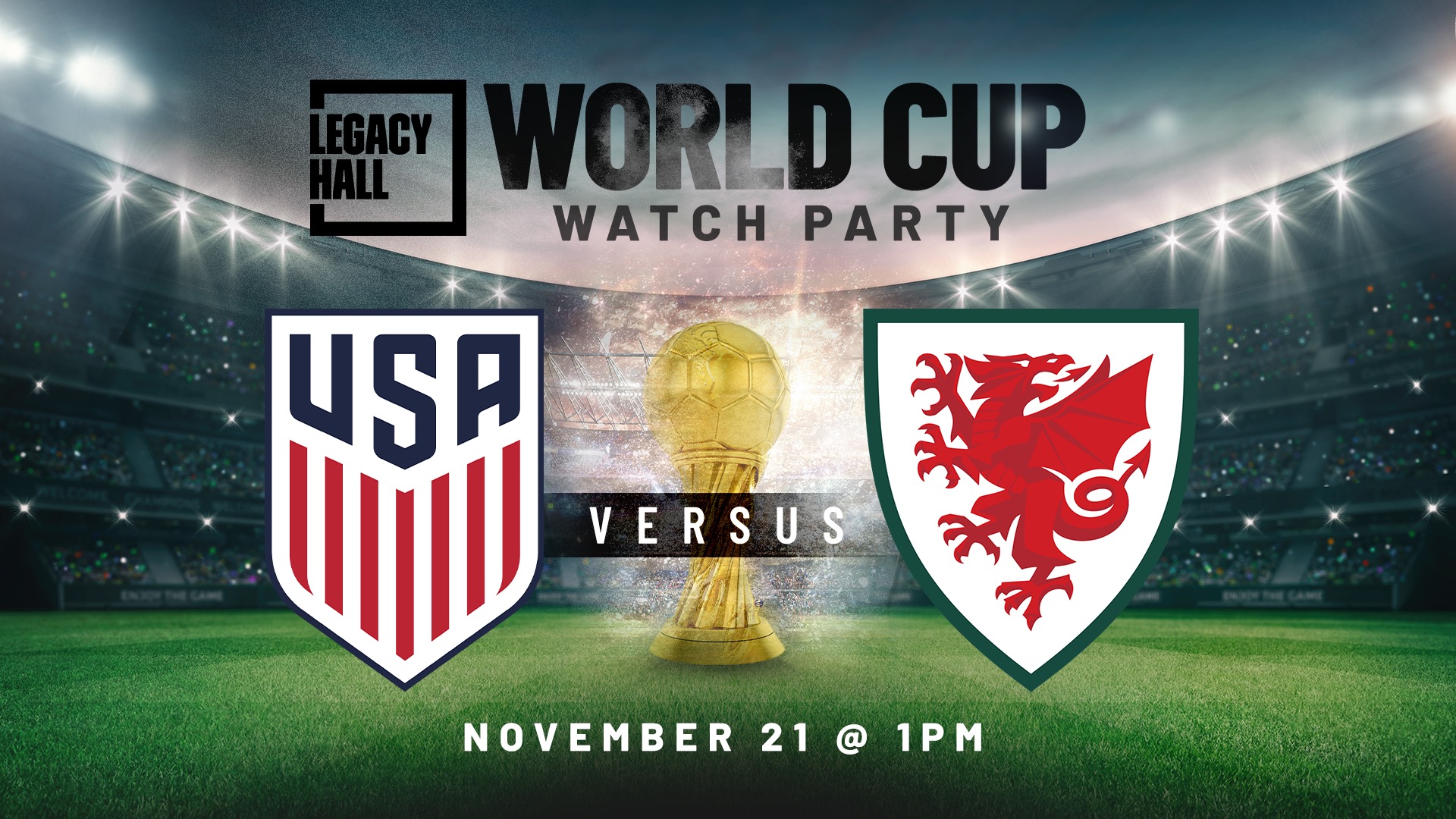 World Cup Watch Party: USA vs. Wales - hero