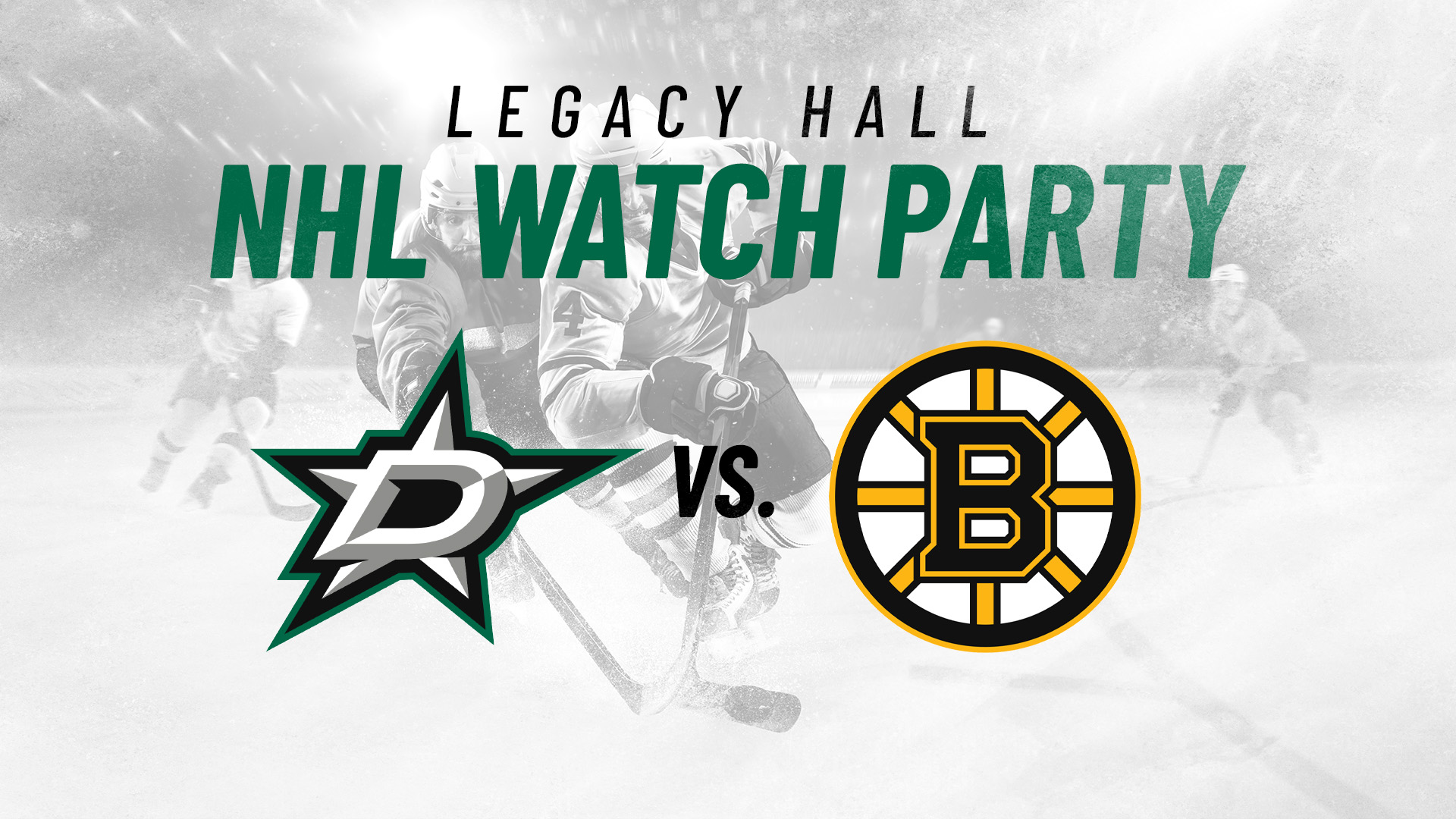 Stars vs. Bruins Watch Party - hero