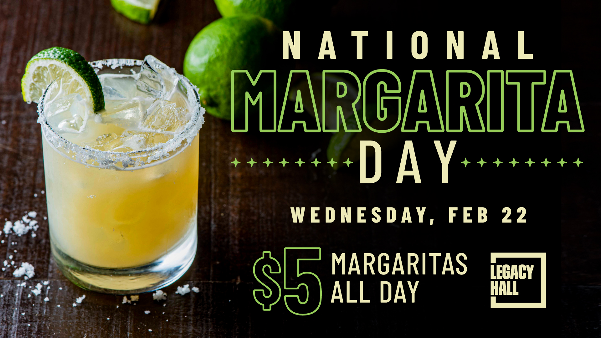 National Margarita Day at Legacy Hall - hero