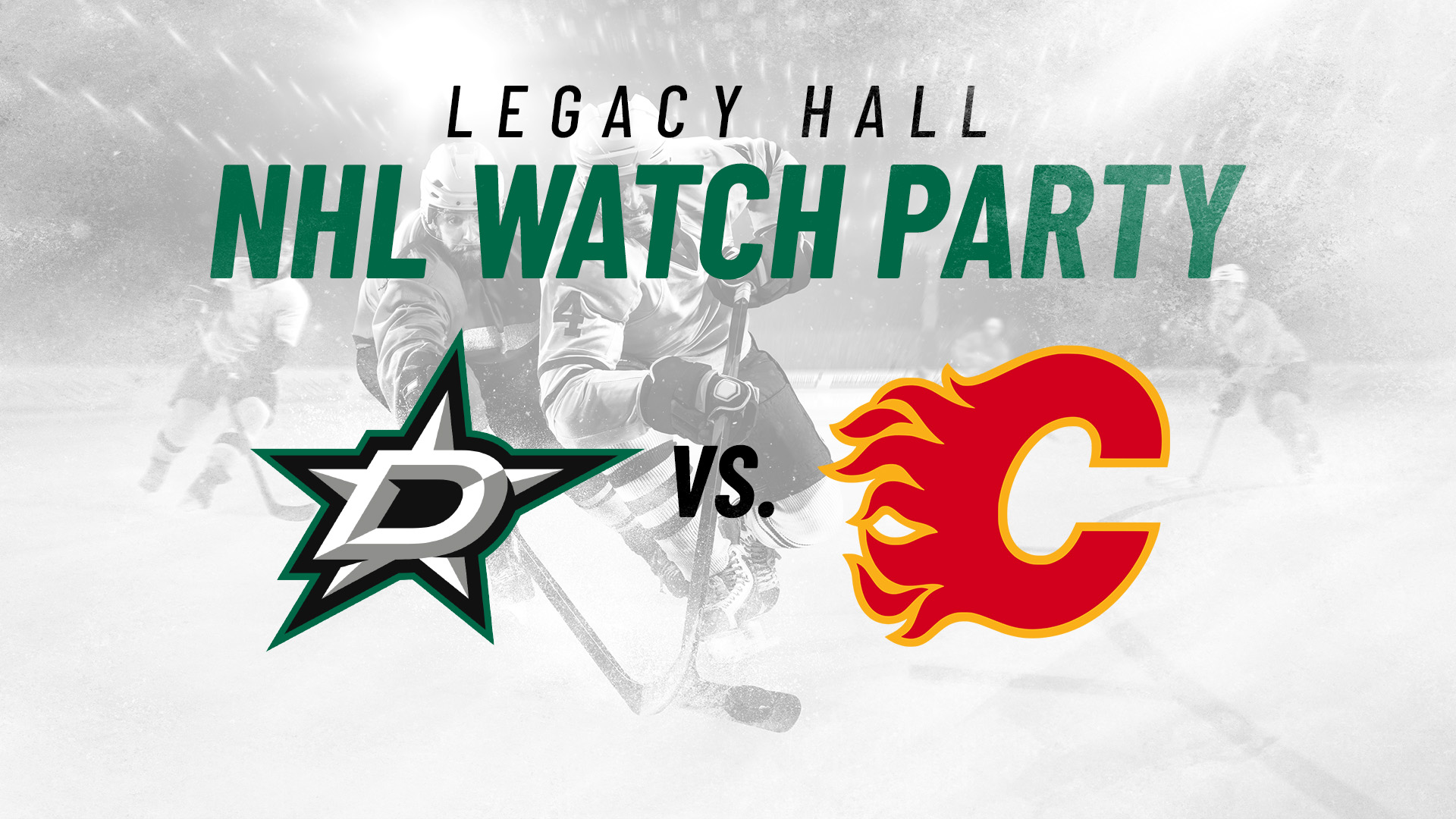 Stars vs. Flames Watch Party - hero