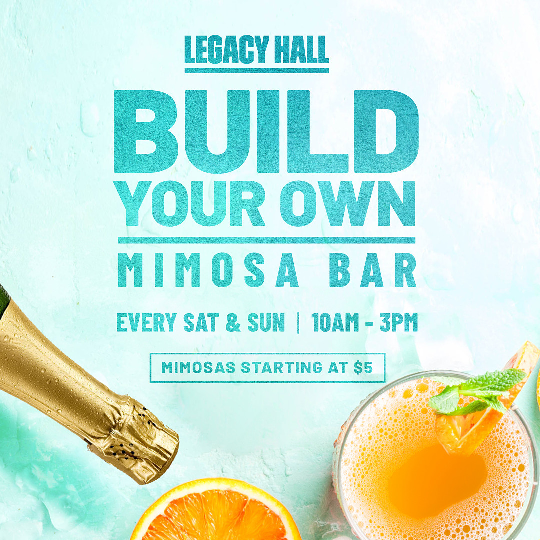 Mimosa Bar at Legacy Hall - hero