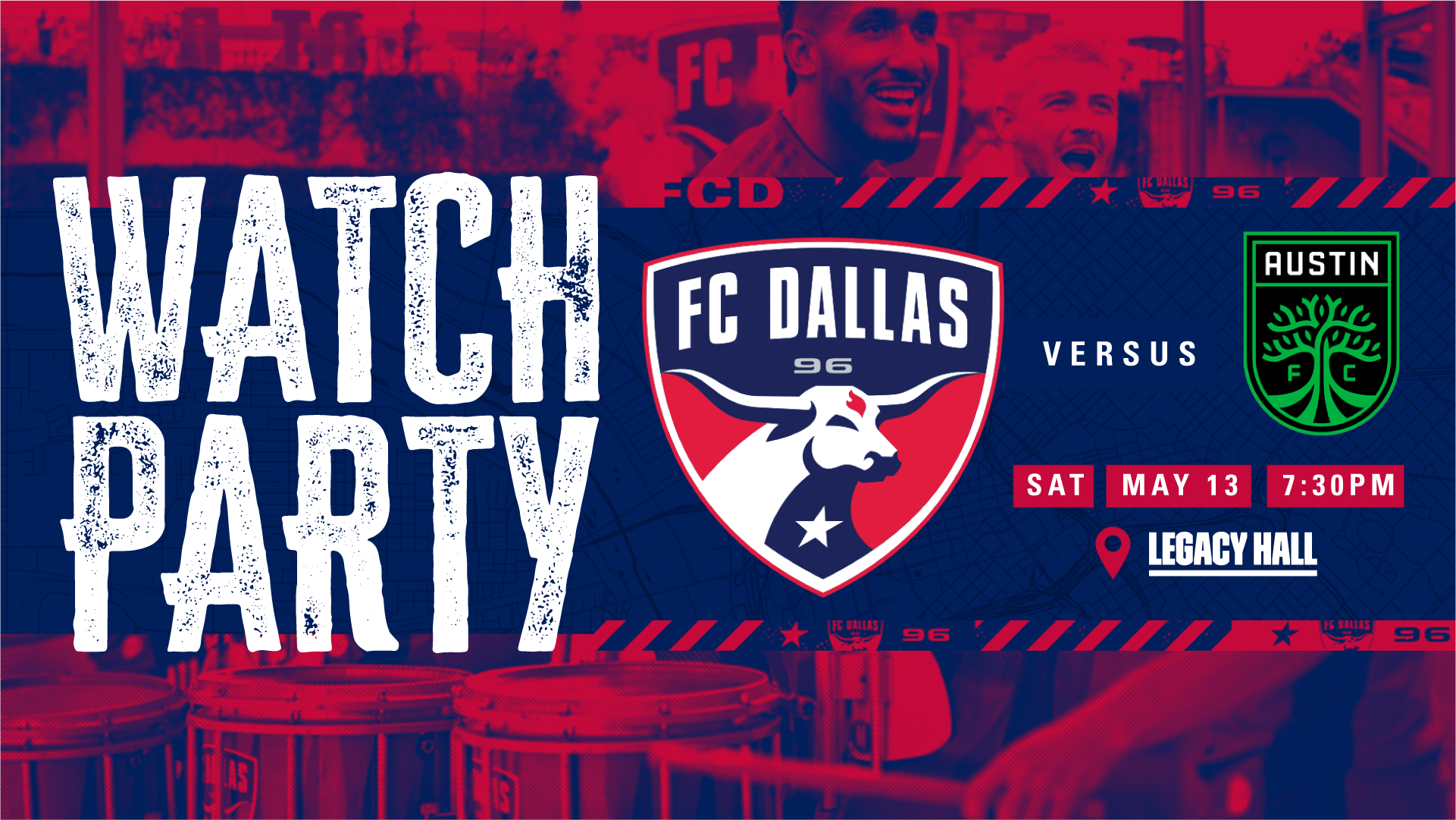 FC Dallas VS Austin Watch Party - hero