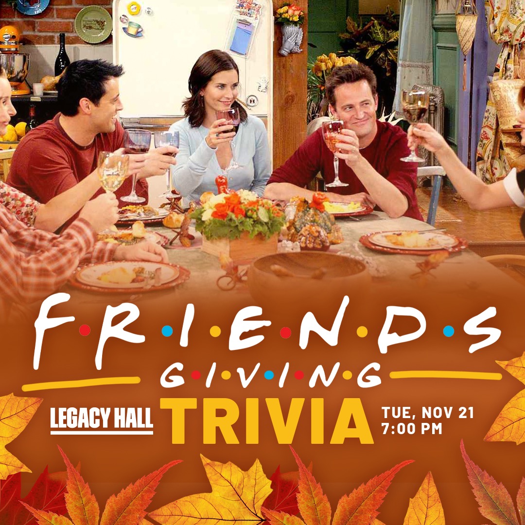 Promo image of Friends-Giving Trivia Night