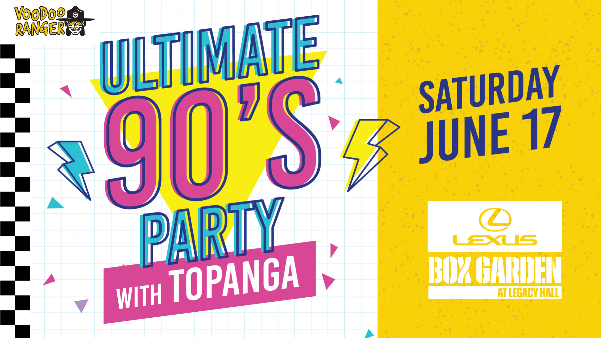 Ultimate 90s Party with Topanga - hero