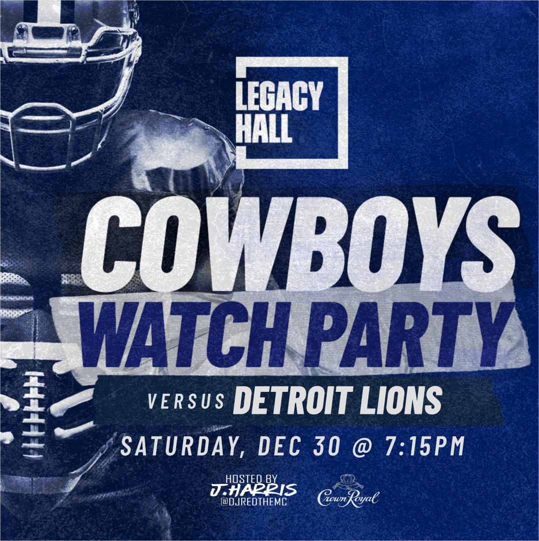 Dallas Cowboys vs Detroit Lions Watch Party - hero