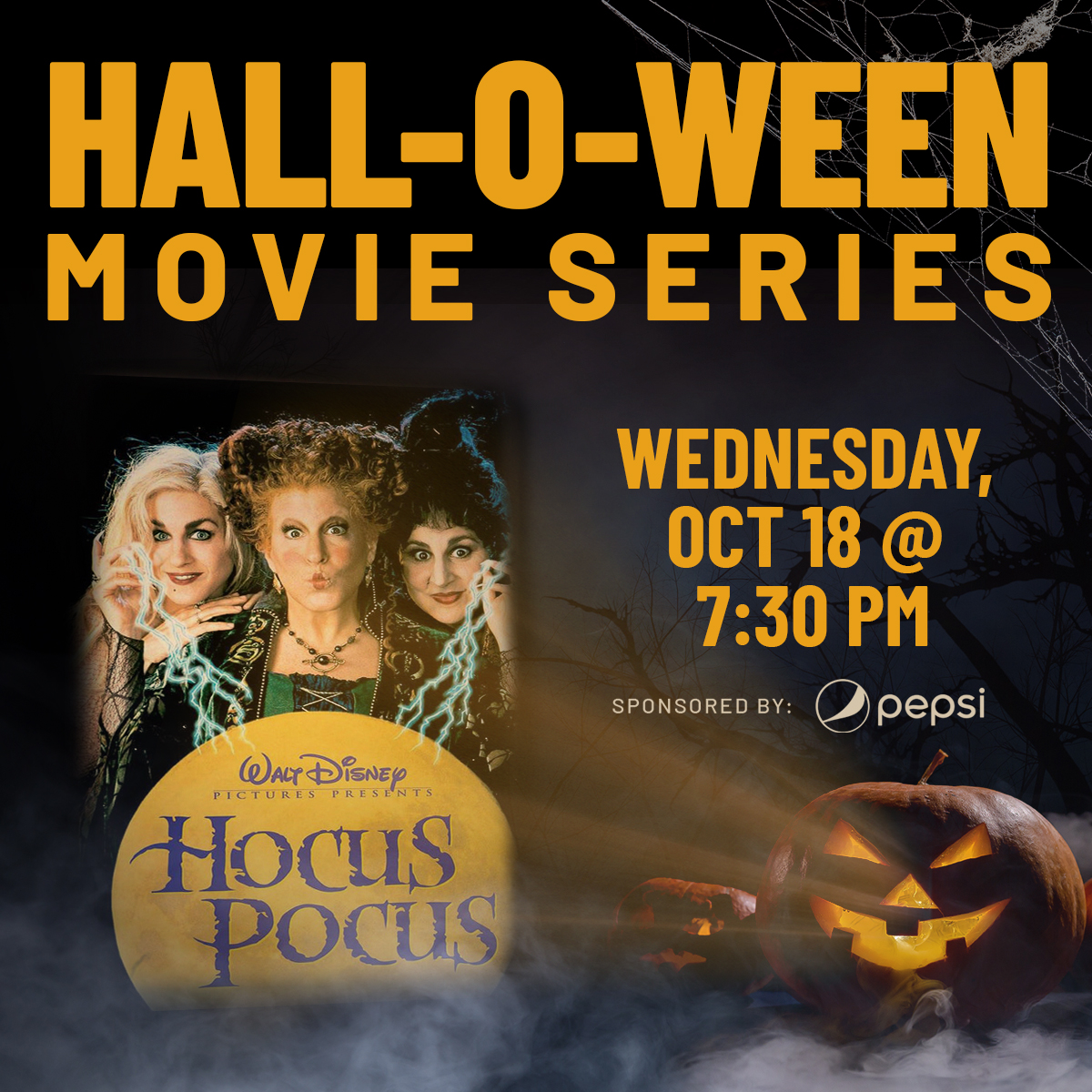 Promo image of Hocus Pocus Movie Night