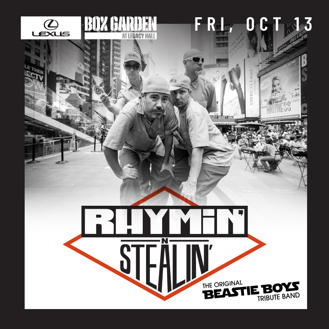 Promo image of Rhymin’ N Stealin’ – The Original Beastie Boys Tribute