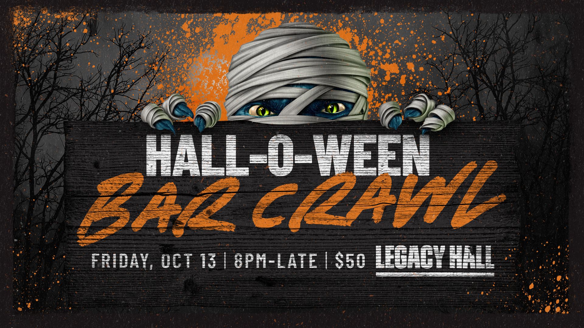 Friday the 13th | Hall-O-Ween Bar Crawl