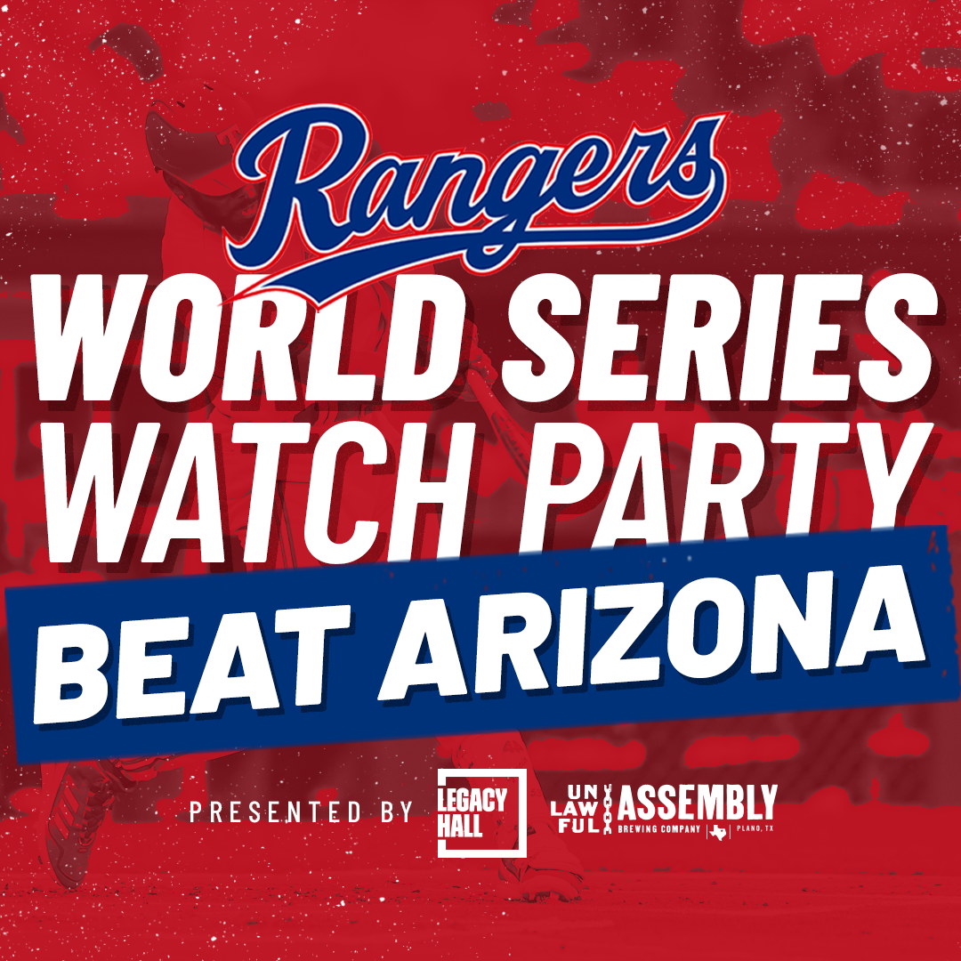 TX Rangers World Series Watch Party | Game 2 - hero