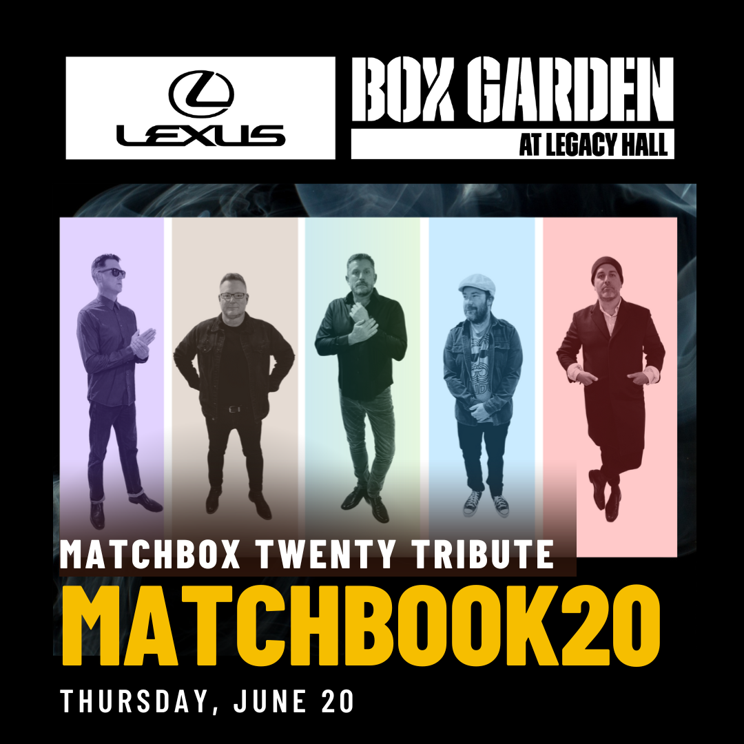 Promo image of Matchbox Twenty Tribute | Matchbook 20