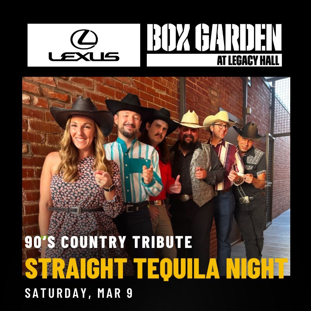 Promo image of 90’s Country Tribute | Straight Tequila Night