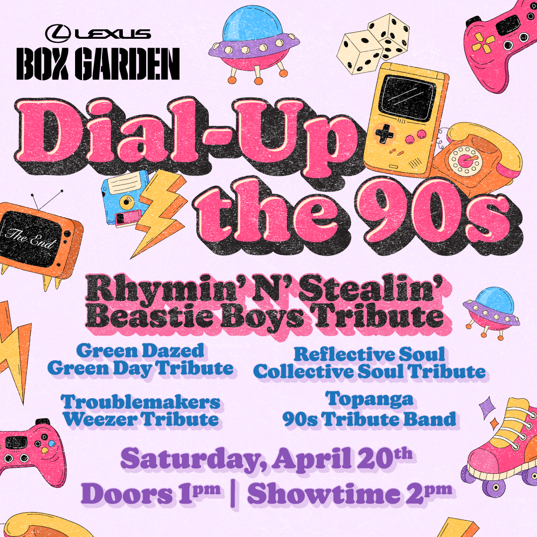 Promo image of Dial Up the 90s Music Fest