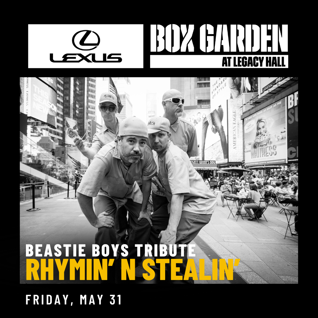 Promo image of Rhymin’ N Stealin’ – The Original Beastie Boys Tribute Ba...