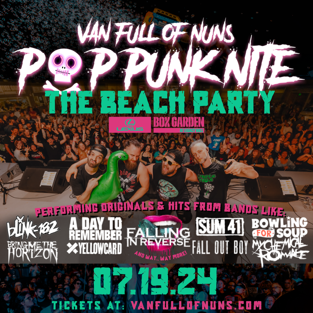 Pop Punk Nite: The Beach Party with Van Full Of Nuns - hero