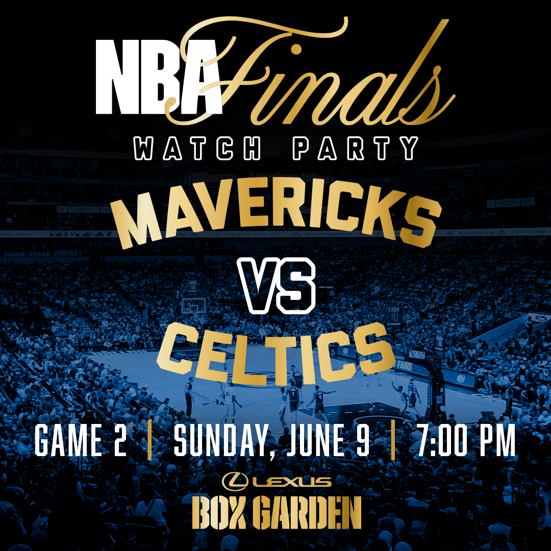 Promo image of Dallas Mavericks NBA Finals Watch Party