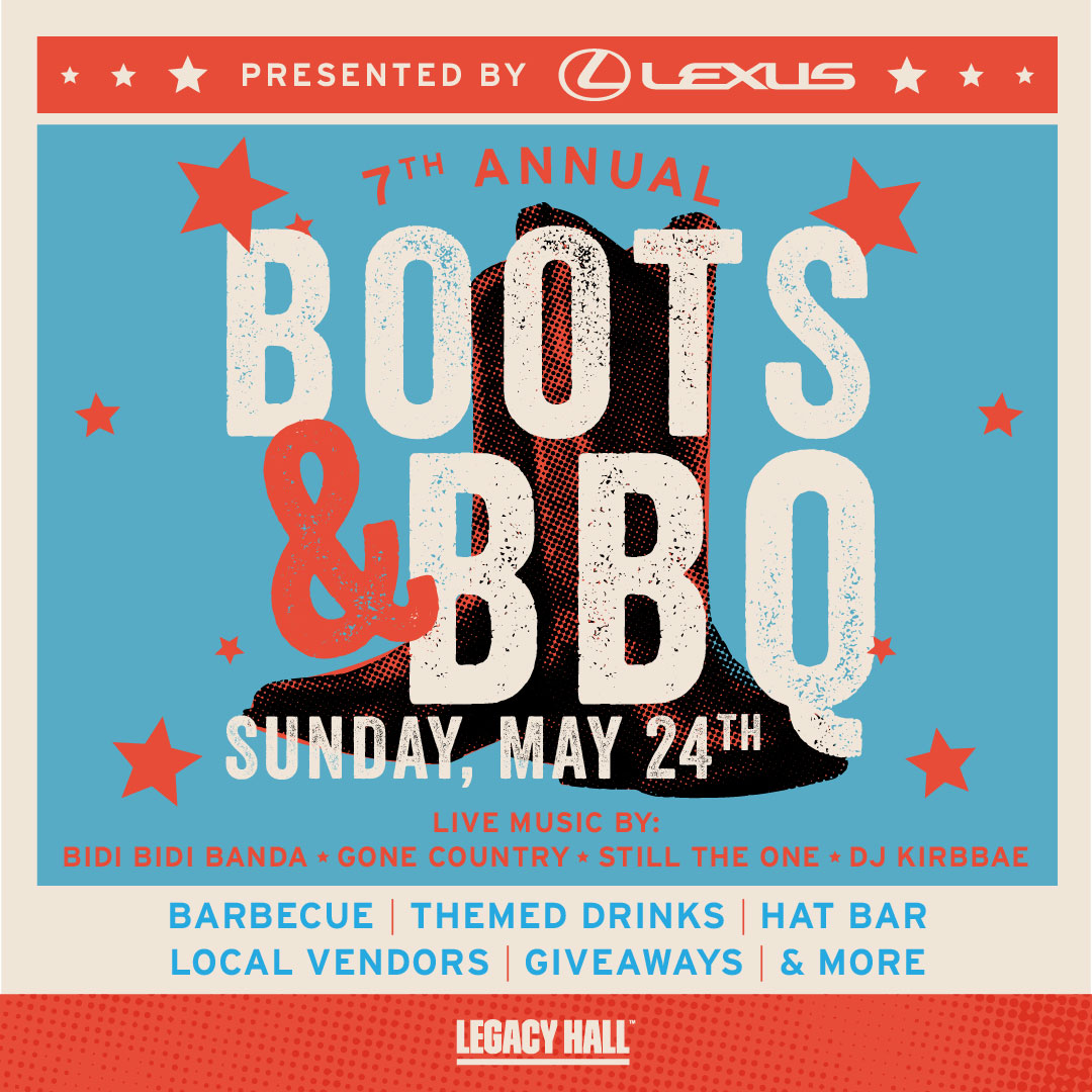 Promo image of 7th Annual Boots & BBQ Fest at Legacy Hall