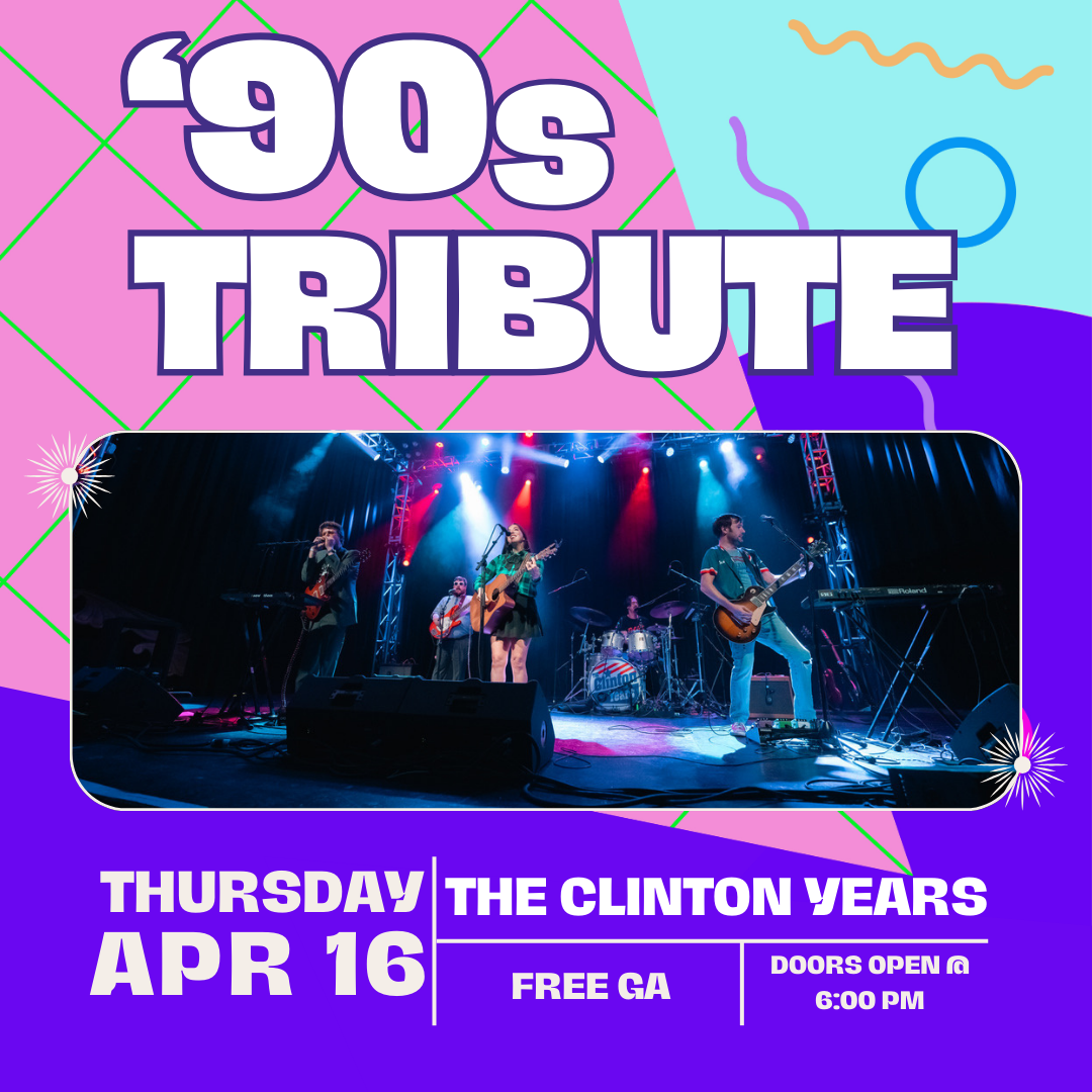 Promo image of ’90s Tribute | The Clinton Years