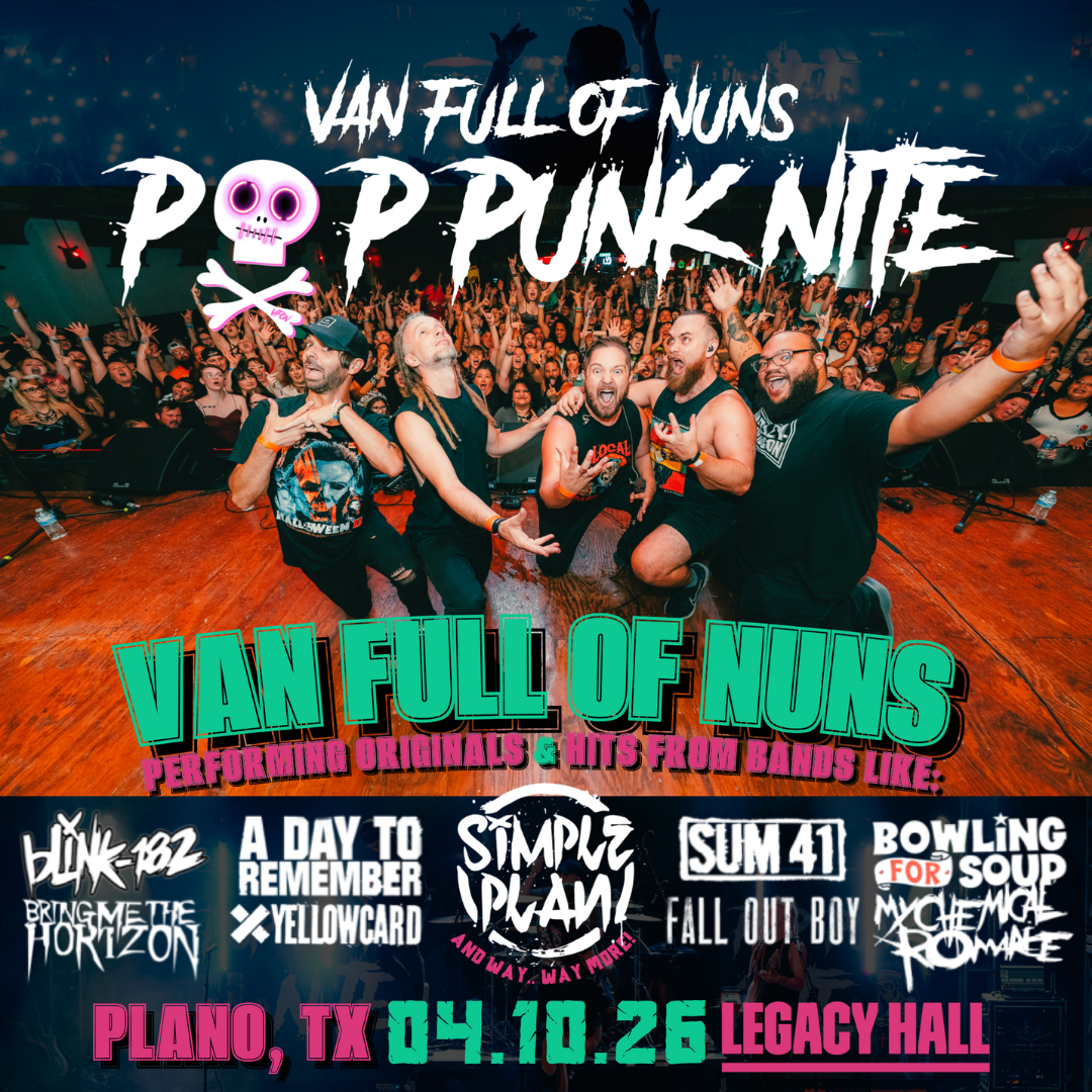Promo image of Van Full of Nuns | Pop Punk Nite