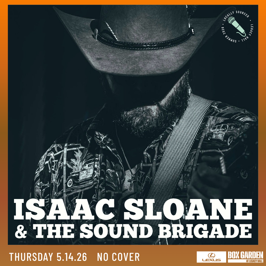 Promo image of Isaac Sloane and the Sound Brigade – Locally Sourced Concert Series