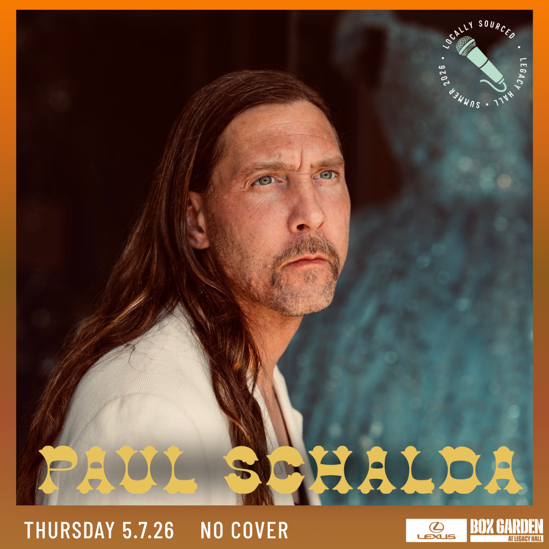 Promo image of Paul Schalda – Locally Sourced Concert Series