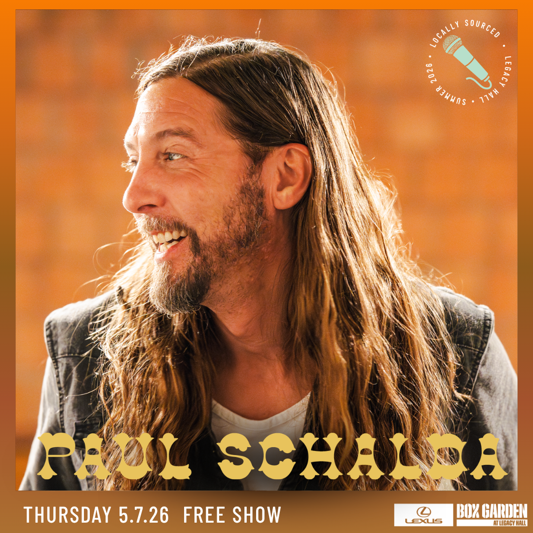 Promo image of Paul Schalda – Locally Sourced Concert Series