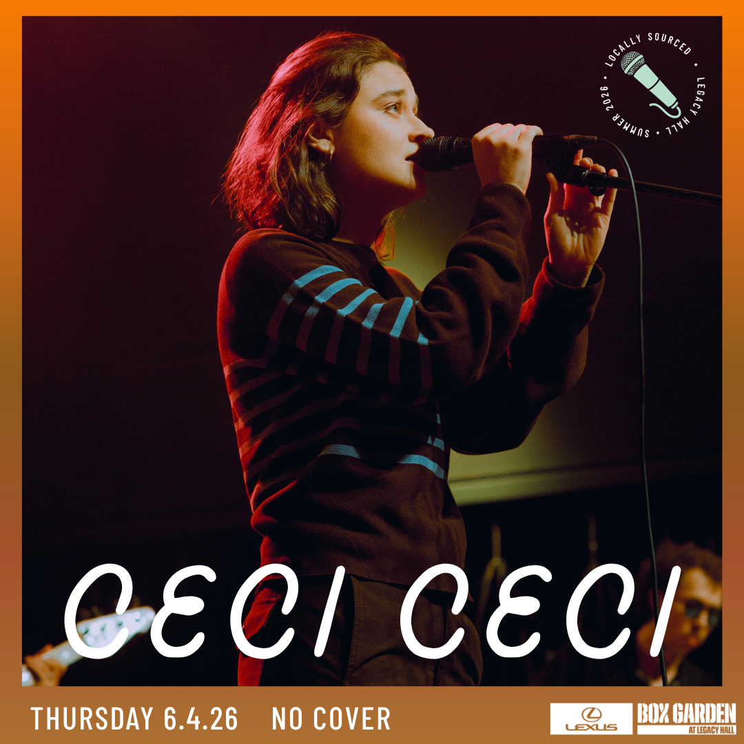 Promo image of Ceci Ceci – Locally Sourced Concert Series