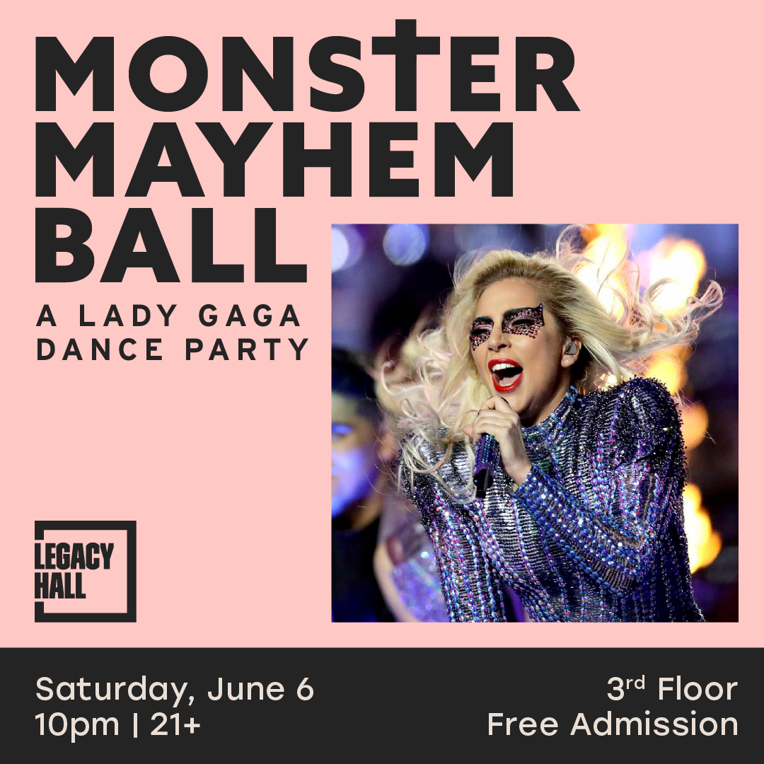 Promo image of Lady Gaga Monster Mayhem Ball Dance Party