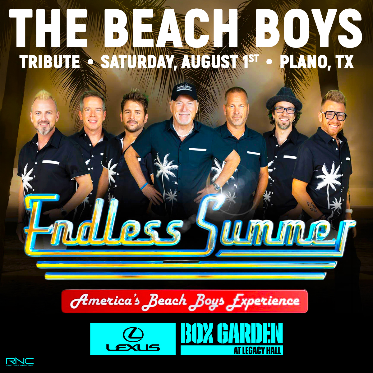 Promo image of The Beach Boys Tribute | Endless Summer