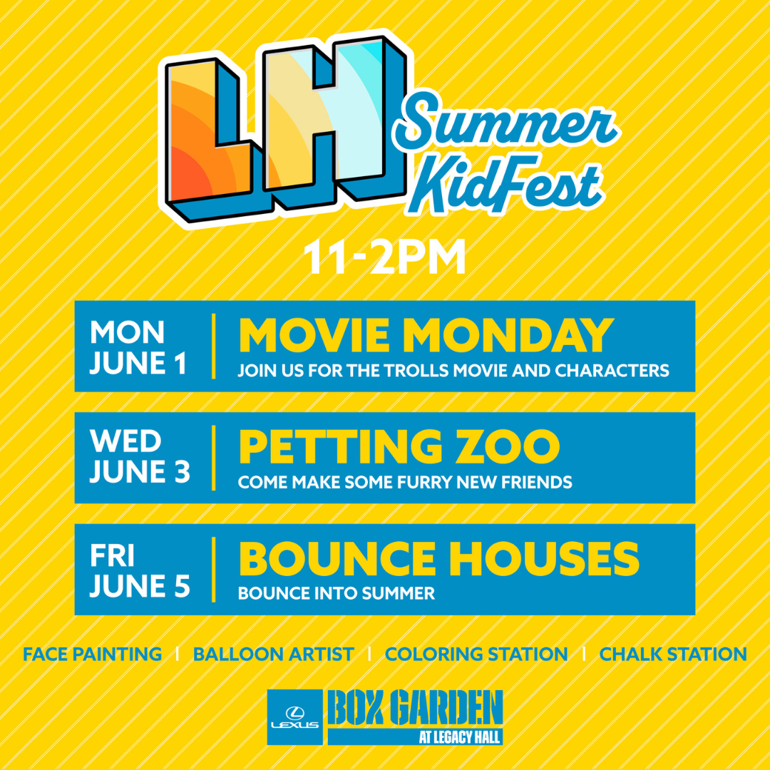 Legacy Hall Summer KidFest - hero
