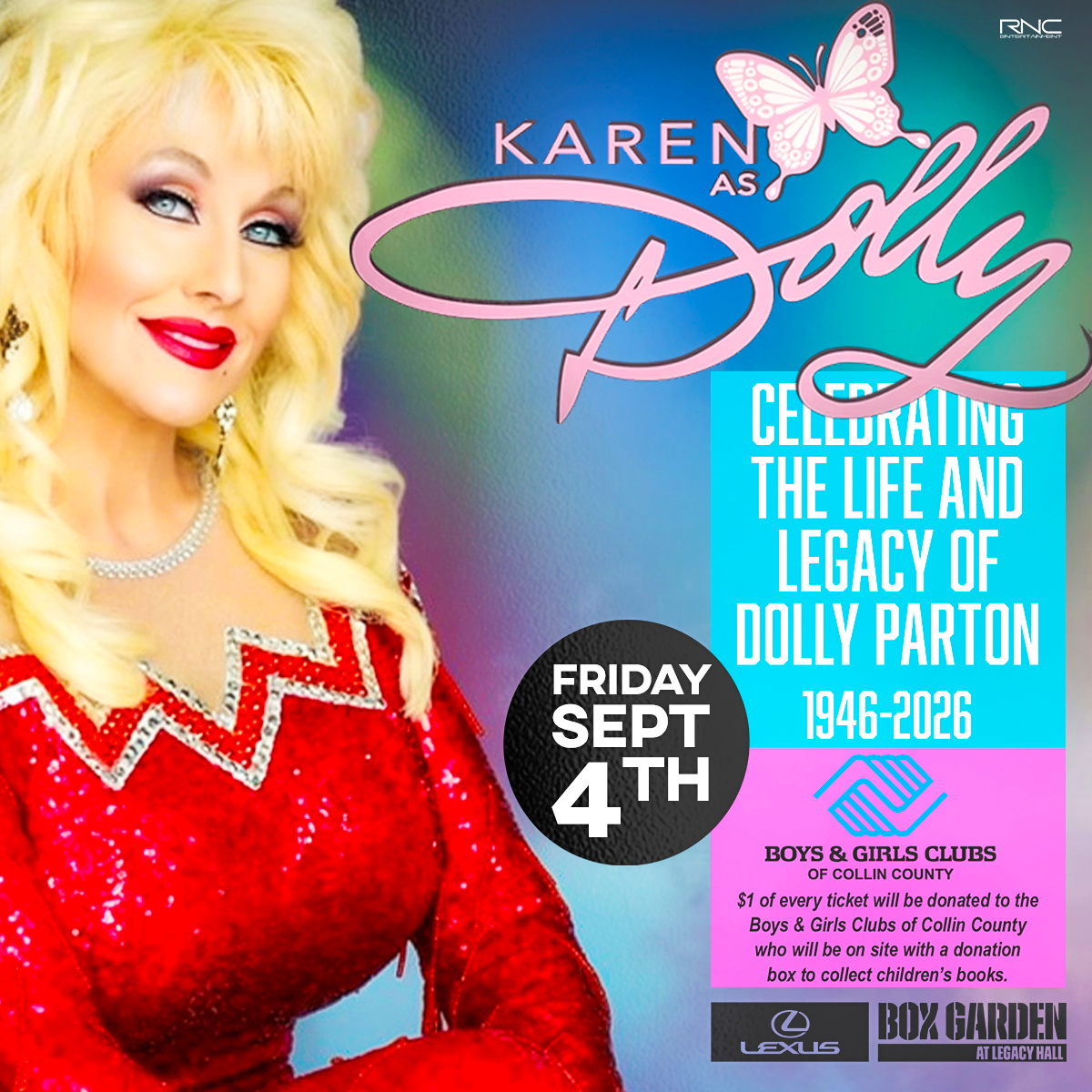 Promo image of Dolly Parton Tribute | Karen As Dolly