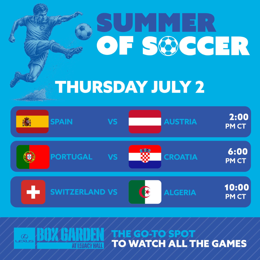 Promo image of July 2nd FIFA Matches