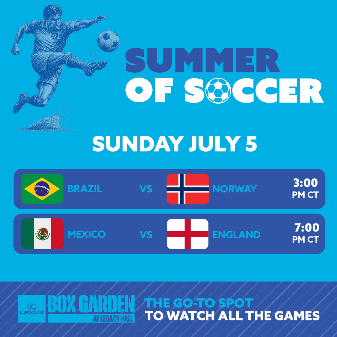 Promo image of July 5th FIFA Matches