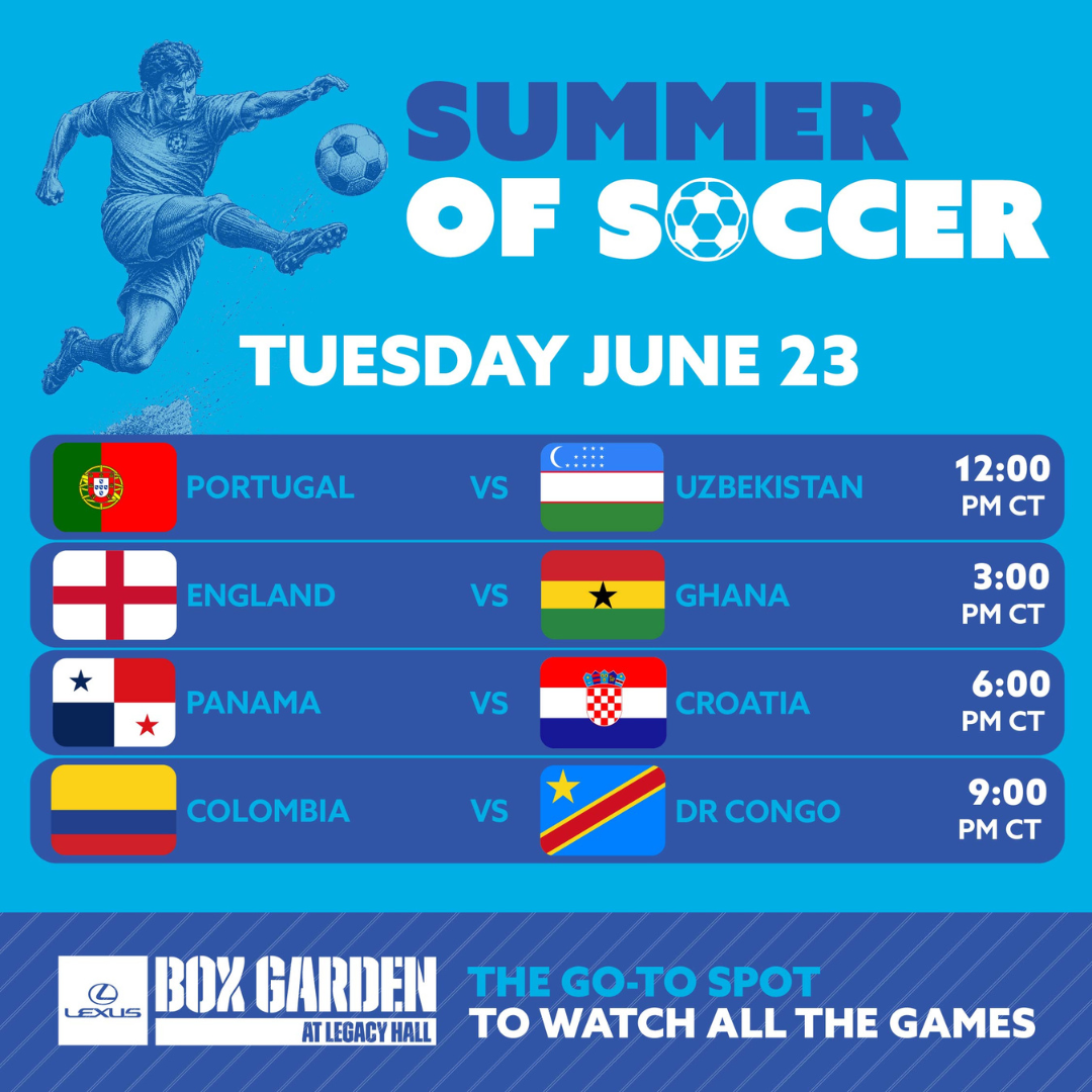 Promo image of June 23rd FIFA Matches