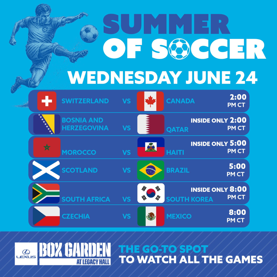 Promo image of June 24th FIFA Matches