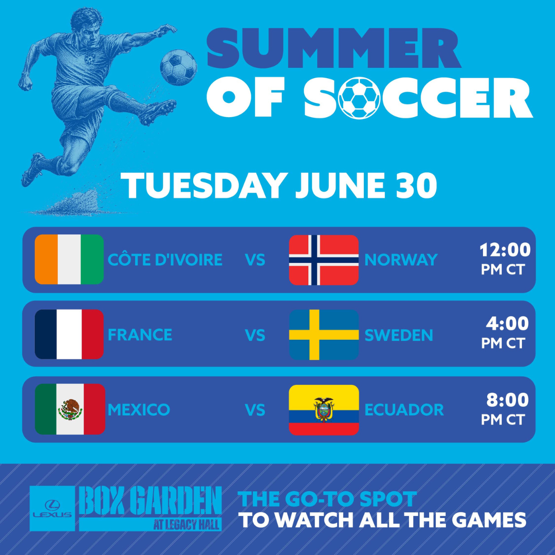 Promo image of June 30th FIFA Matches