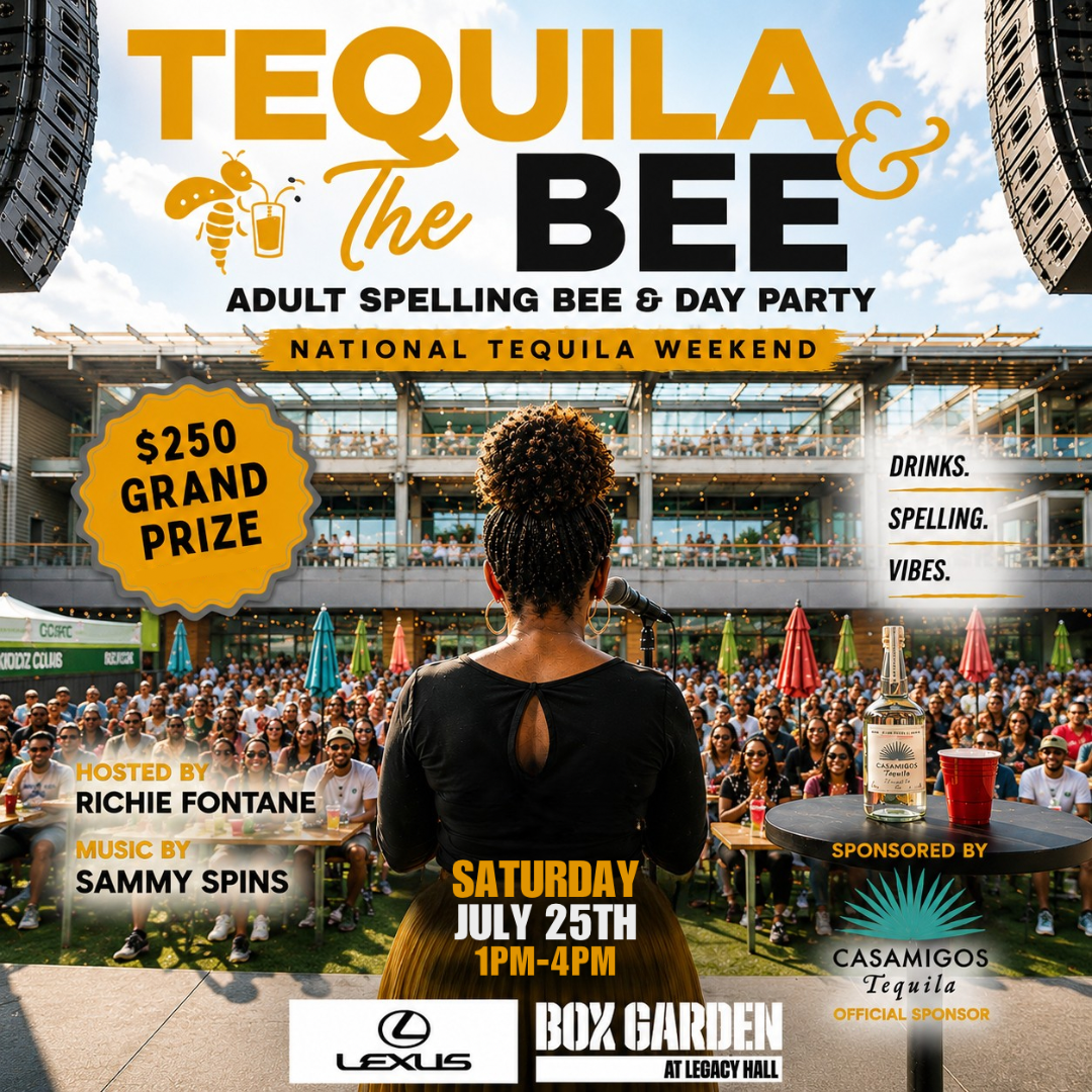 Promo image of Tequila & The Bee – Adult Spelling Bee at Legacy Hall