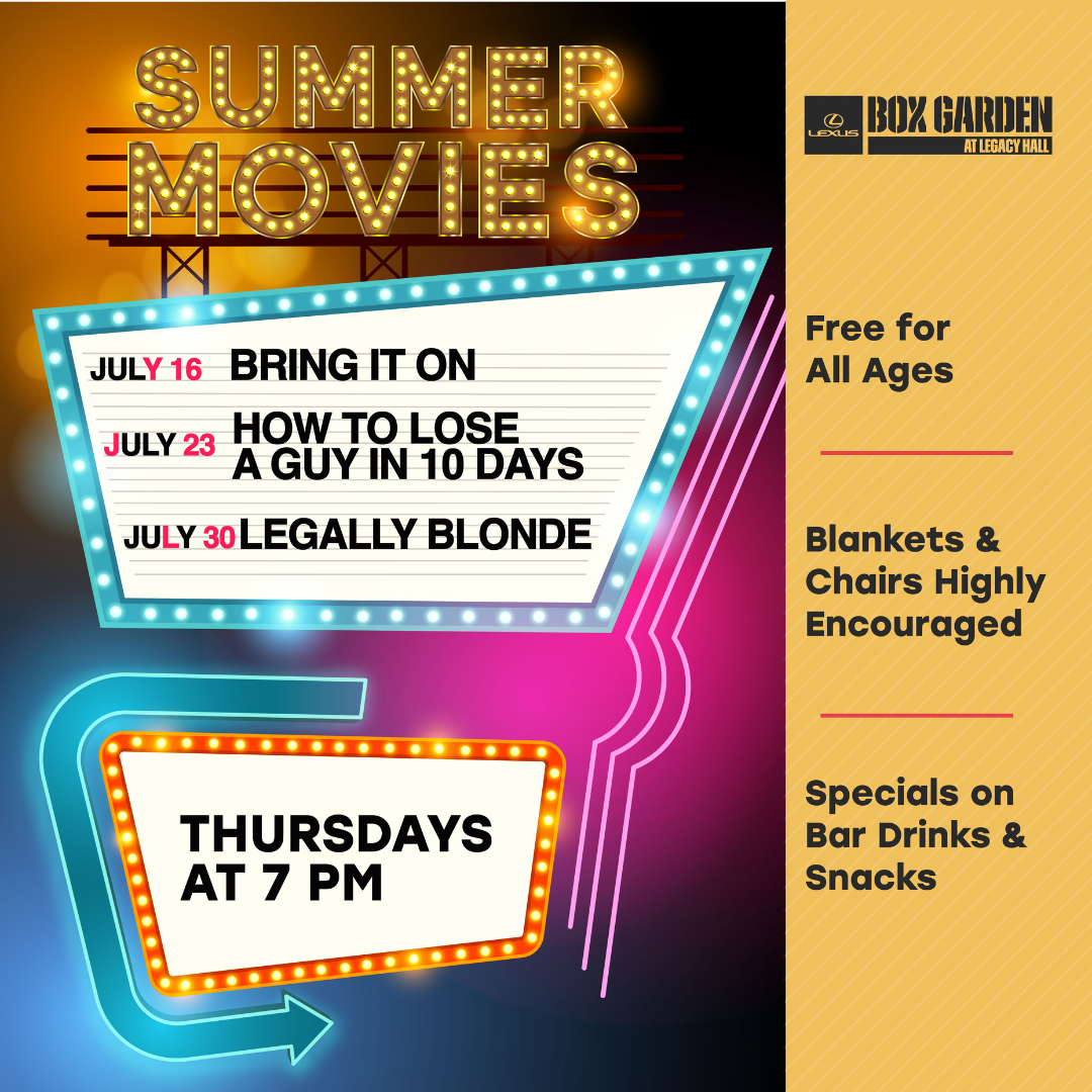Promo image of Summer Movie Series at Legacy Hall: Legally Blonde