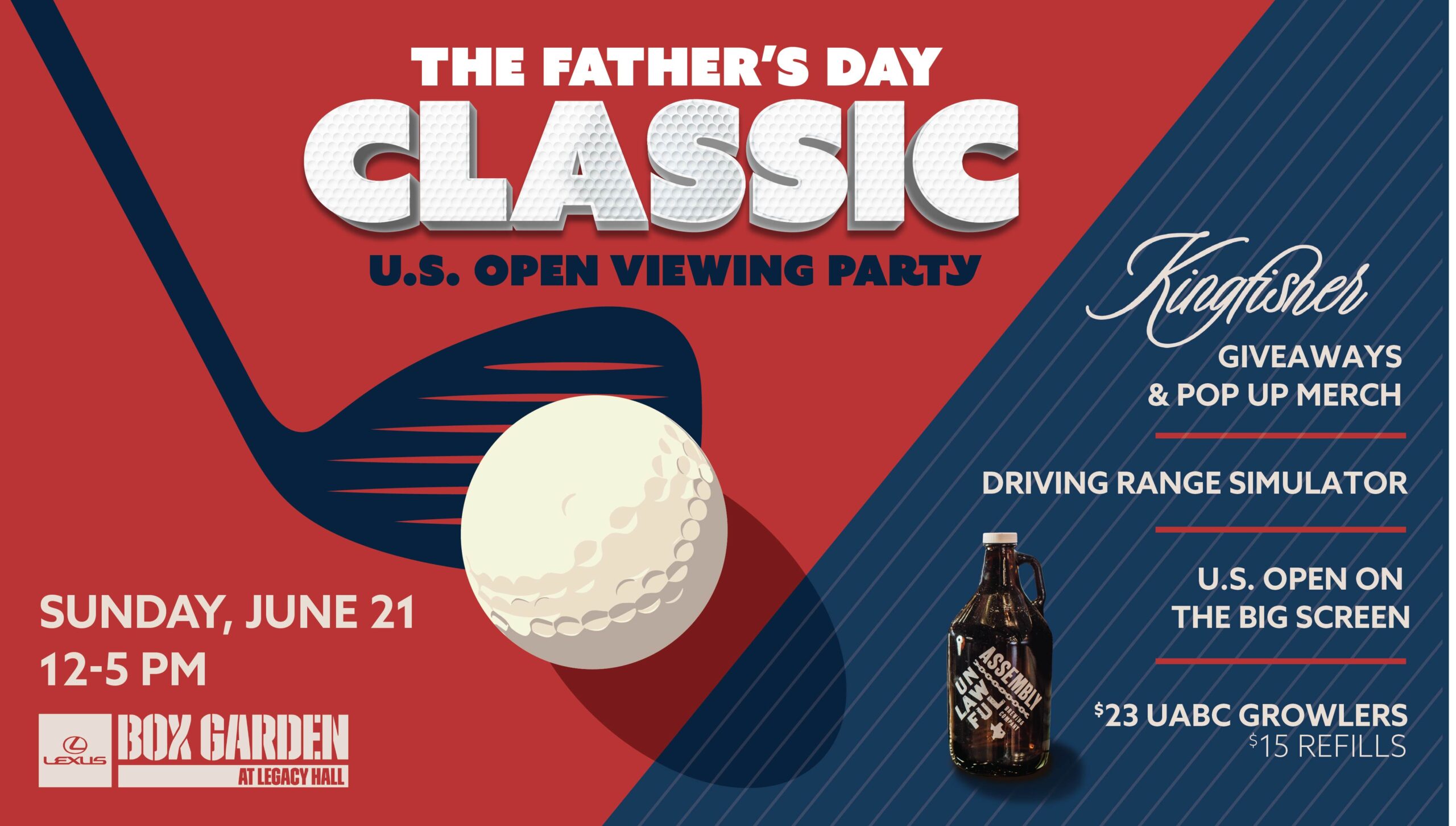 The Father's Day Classic x US Open Watch Party