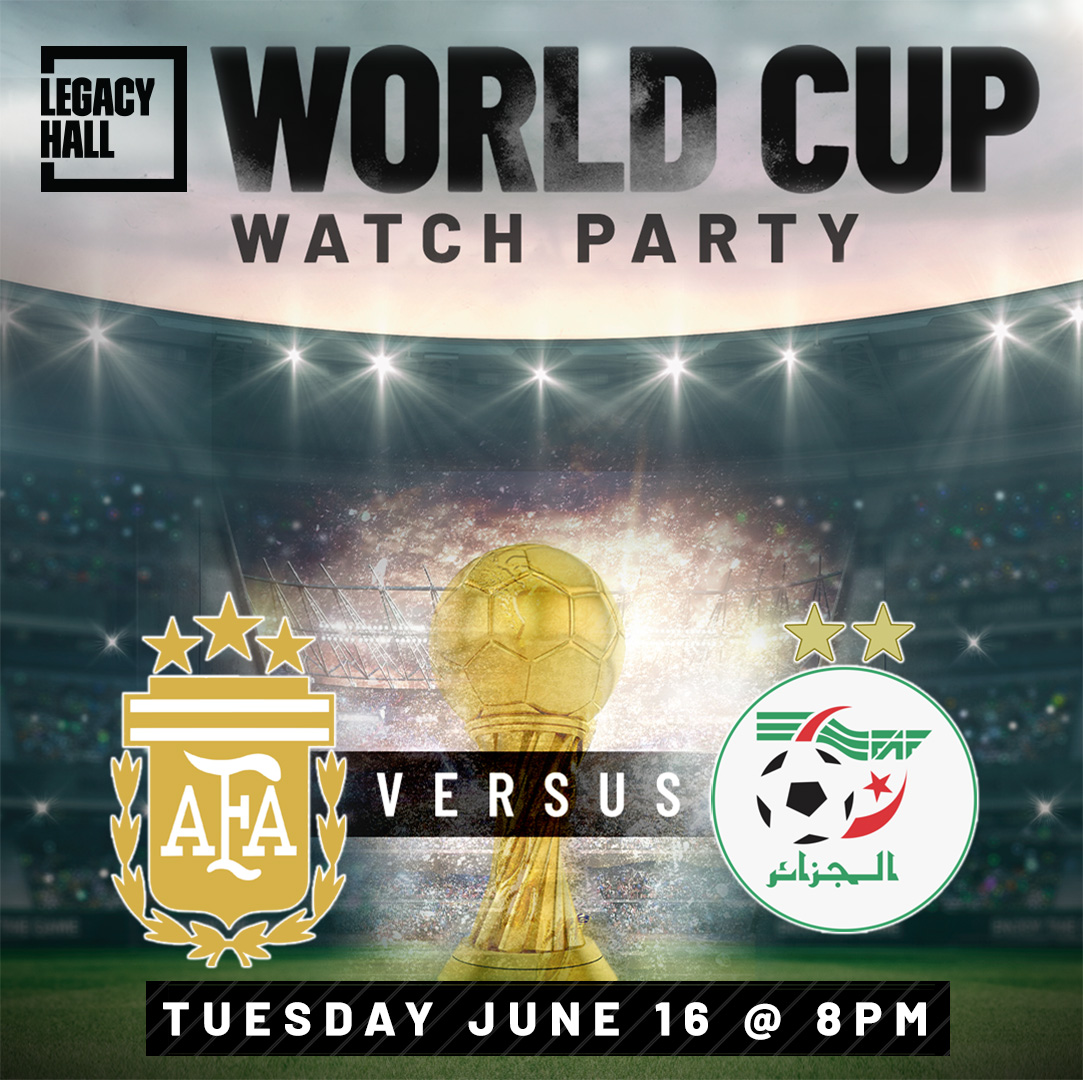 Promo image of Argentina vs Algeria Match