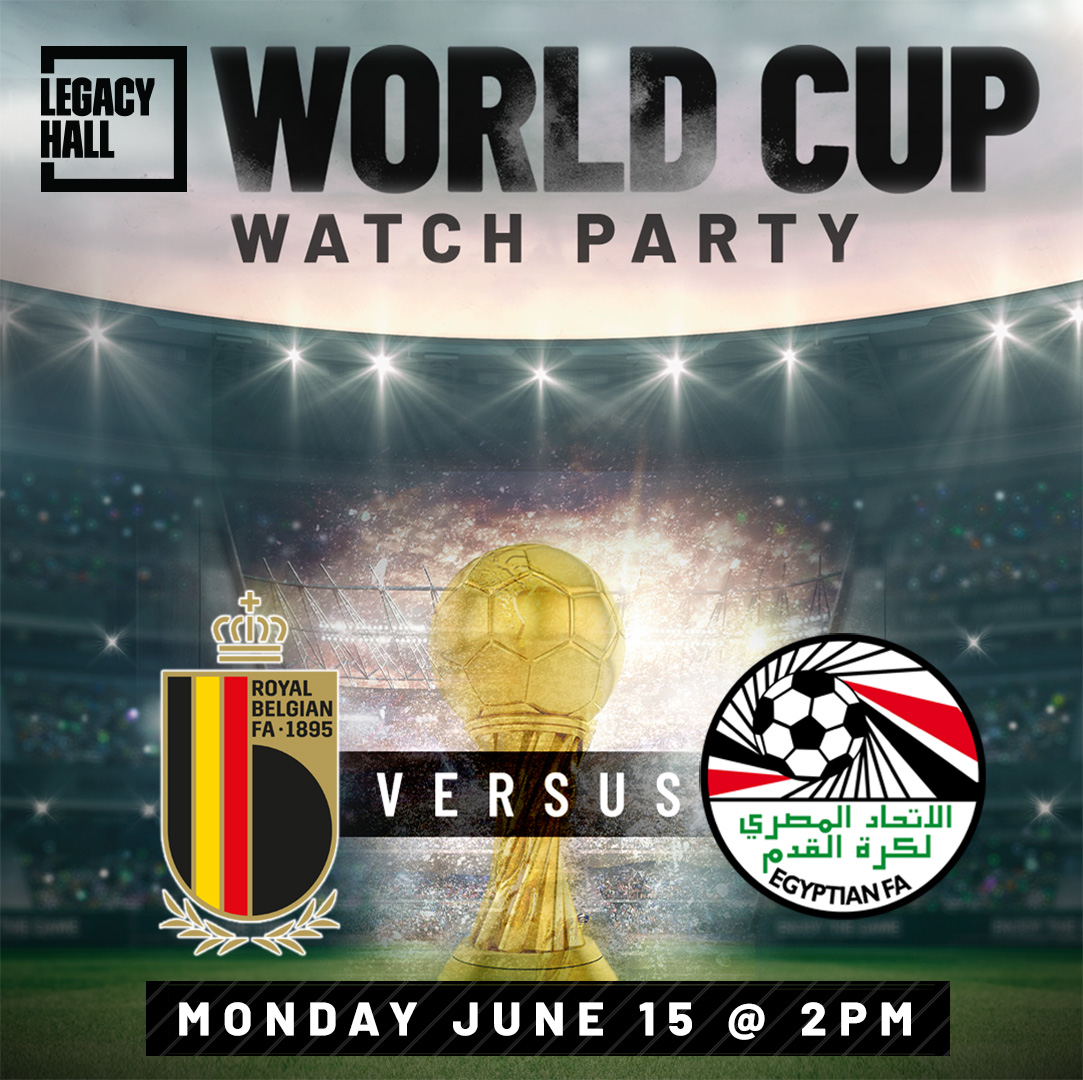 Promo image of Belgium vs Egypt Match
