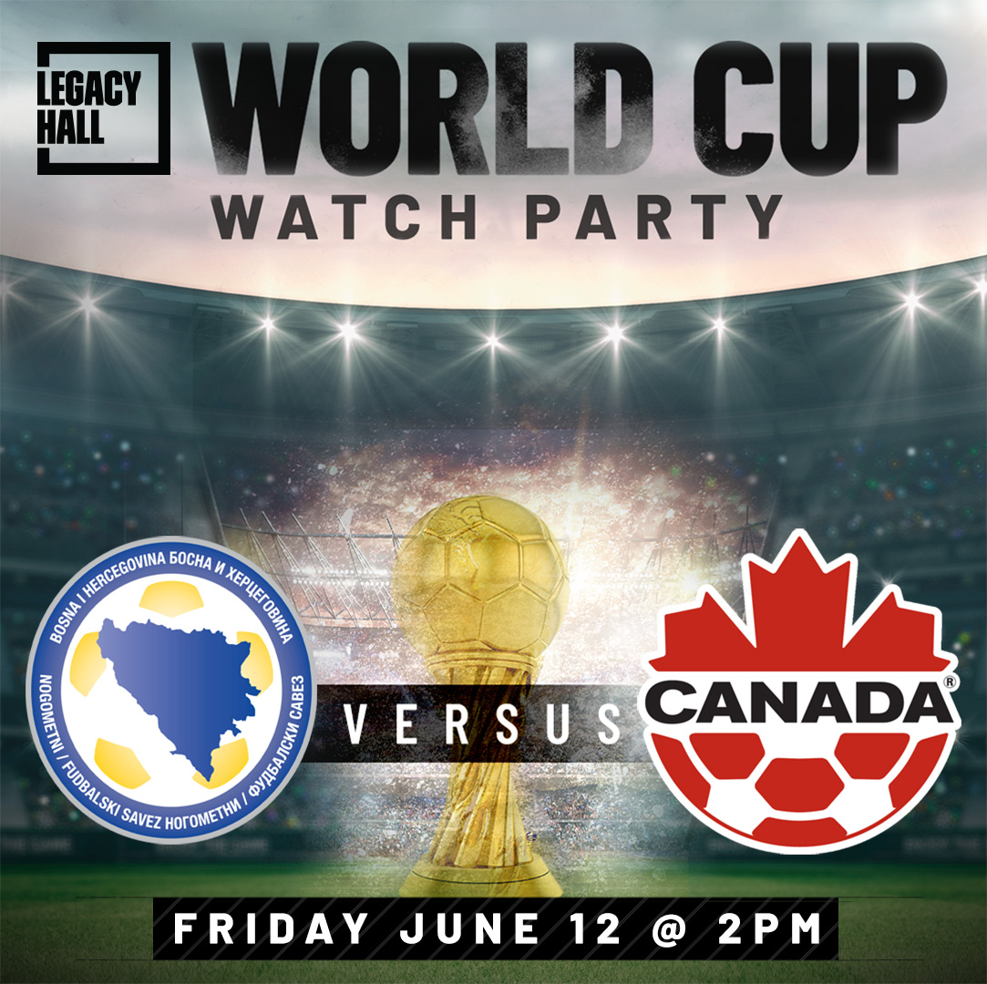 Promo image of Canada vs Bosnia and Herzegovina Match
