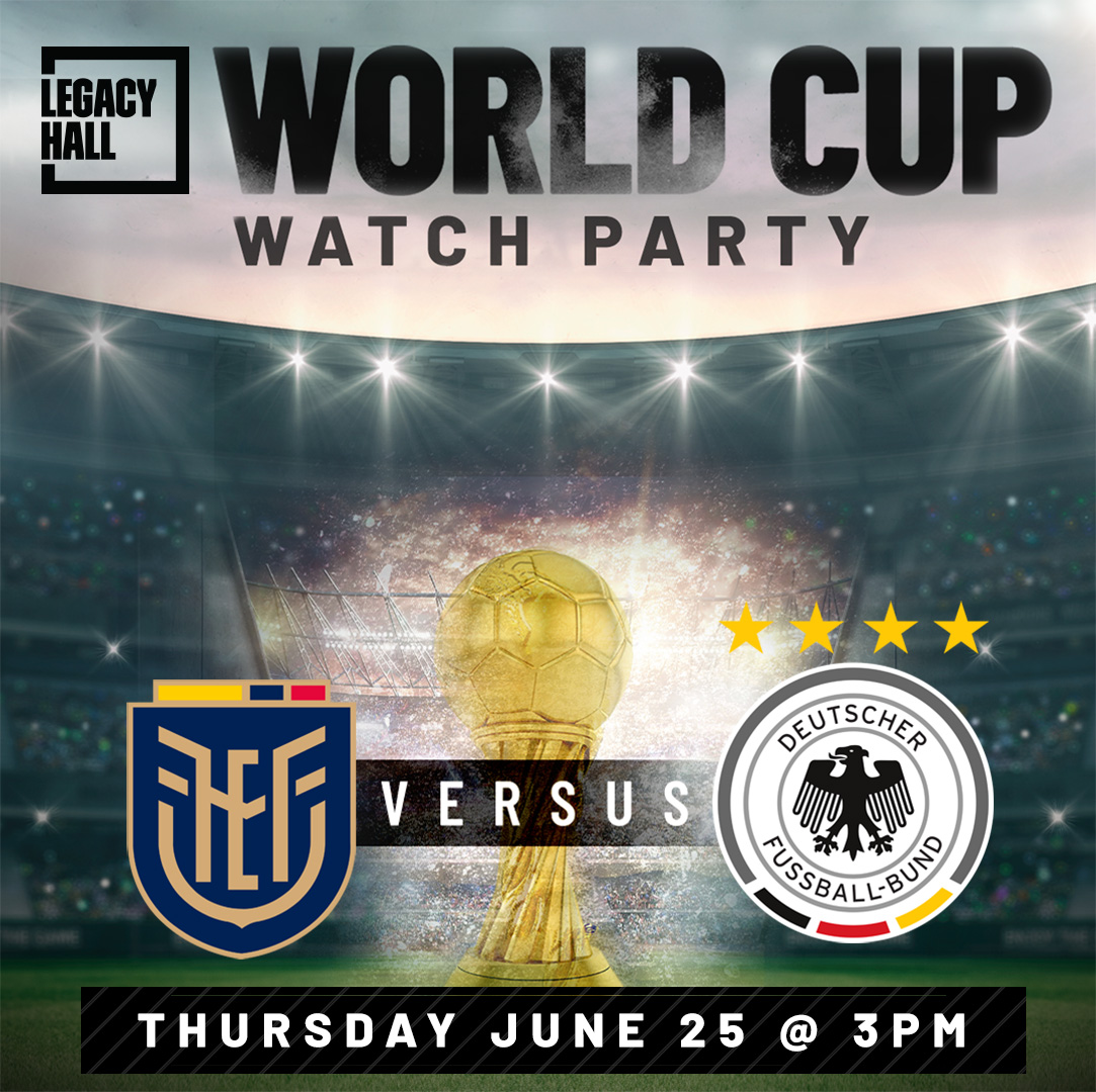 Promo image of Germany vs Ecuador Match