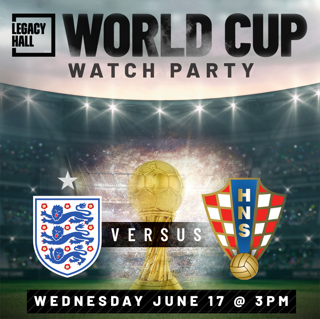 Promo image of England vs Croatia Match