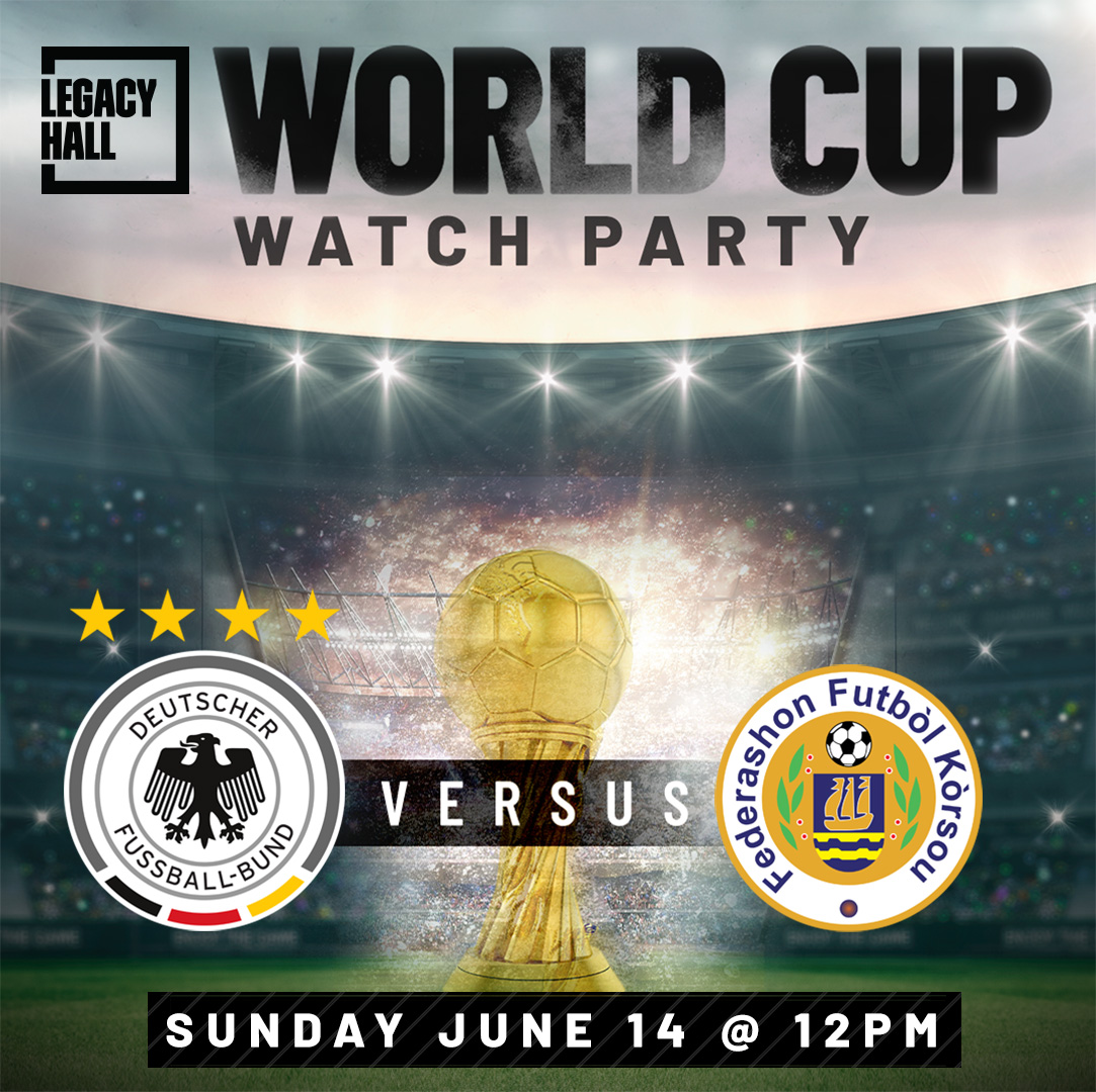 Promo image of Germany vs Curacao Match