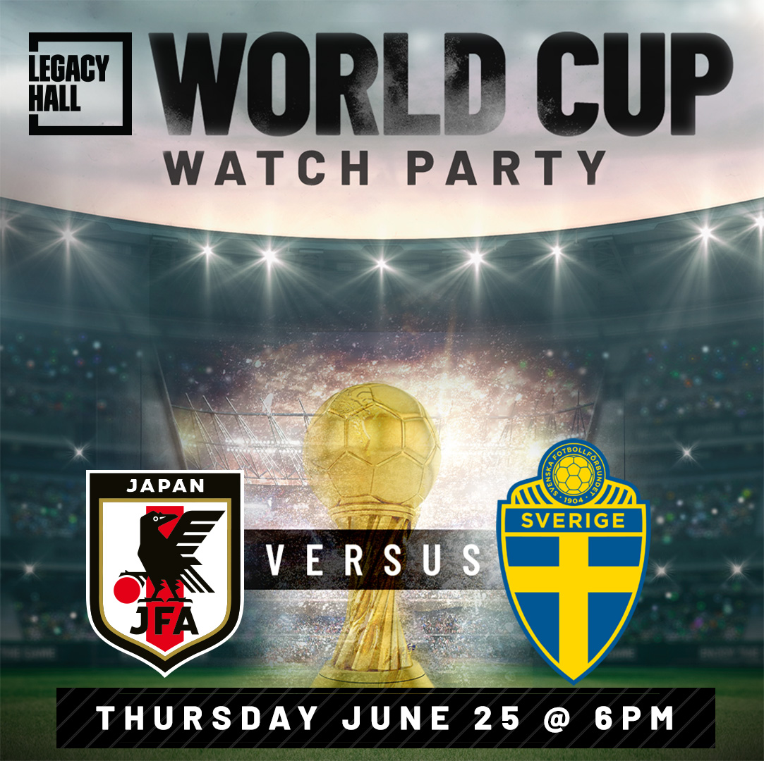 Promo image of Japan vs Sweden Match