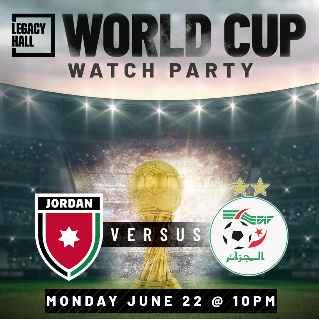 Promo image of Jordan vs Algeria Match