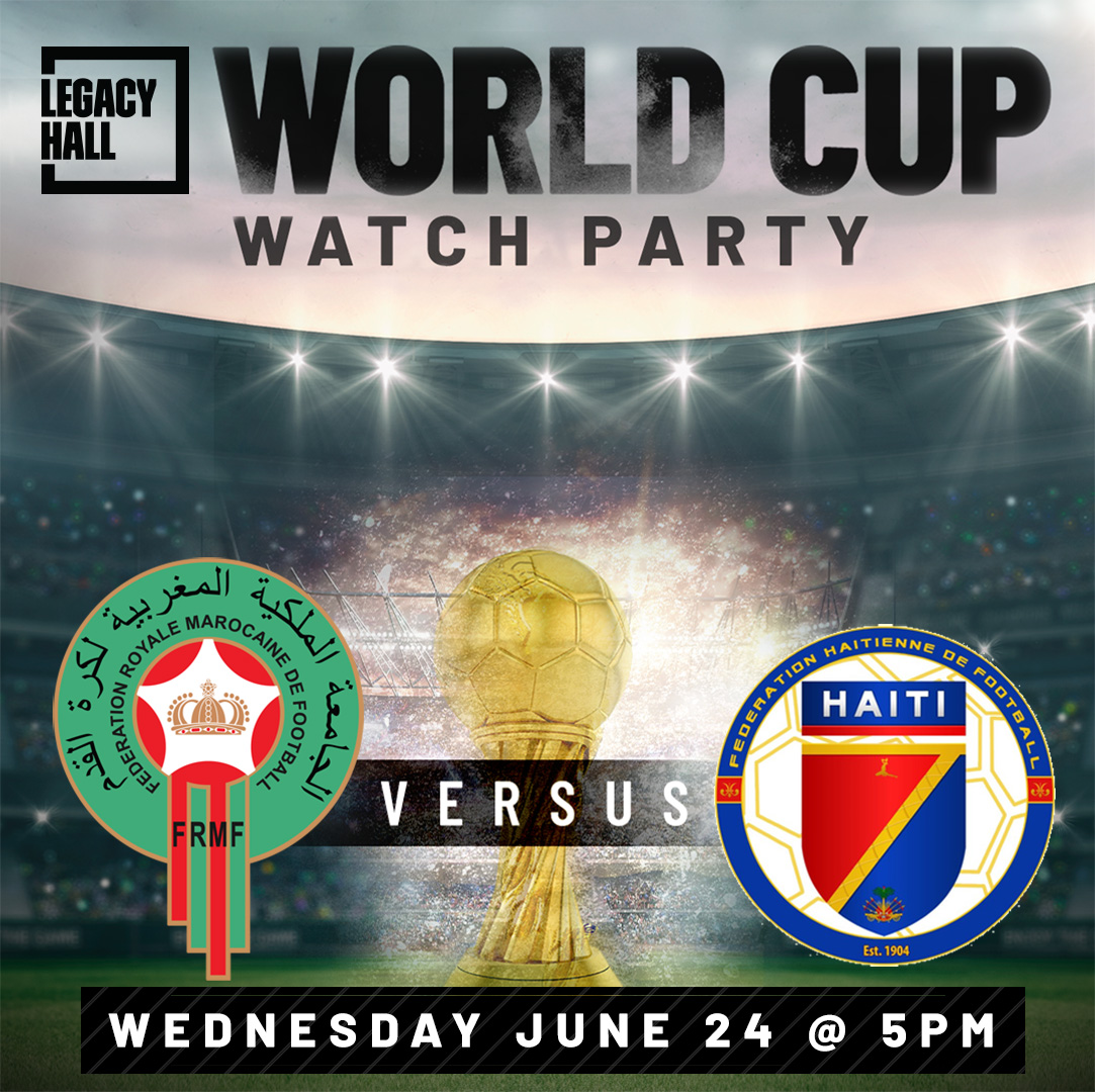 Promo image of Morocco vs Haiti Match