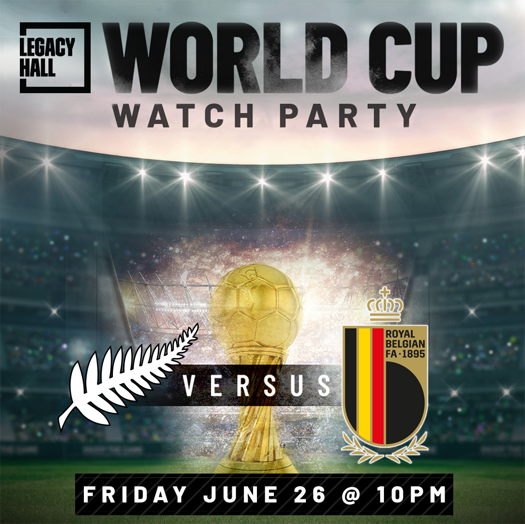 Promo image of New Zealand vs Belgium Match