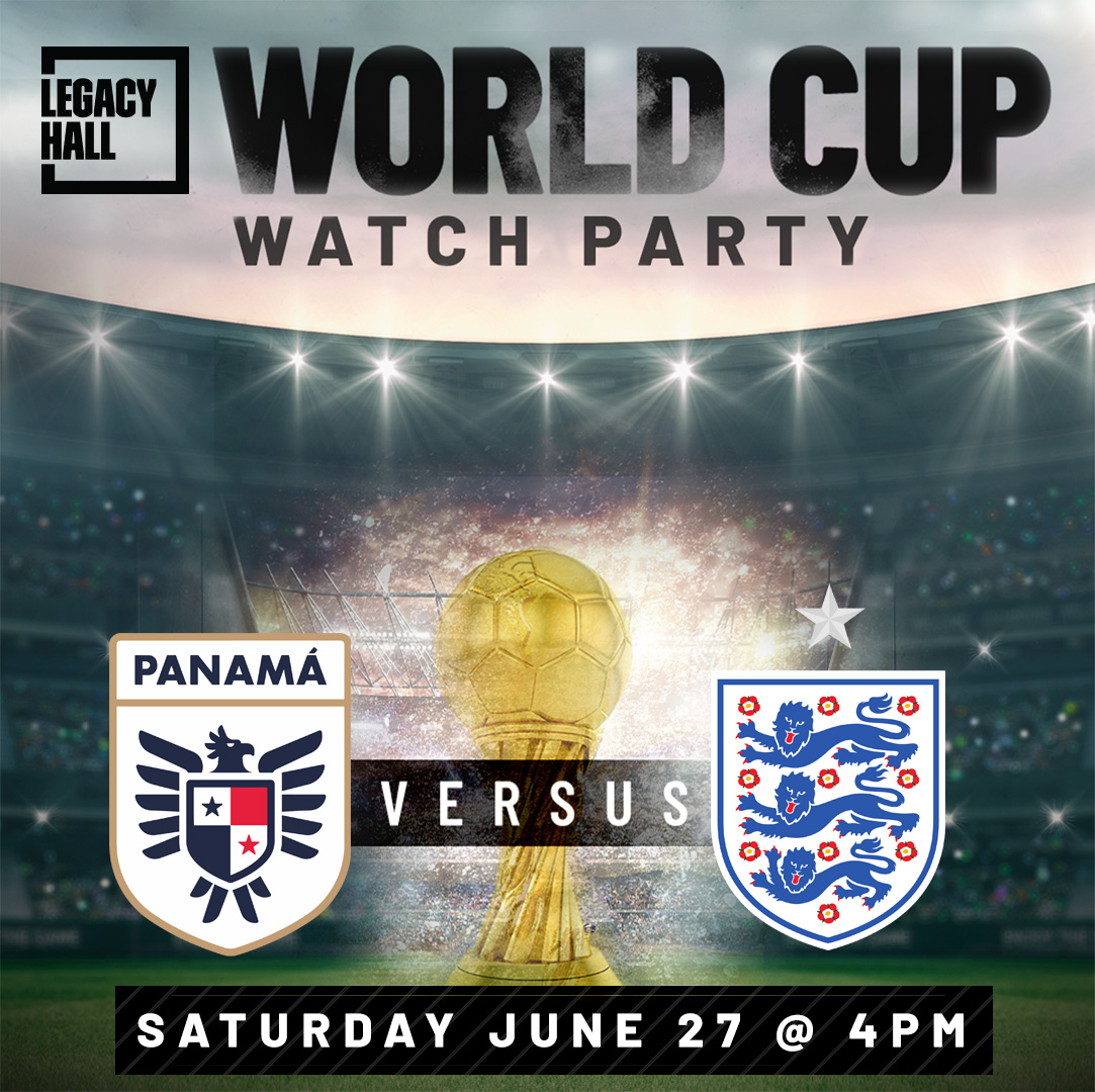 Promo image of England vs Panama Match
